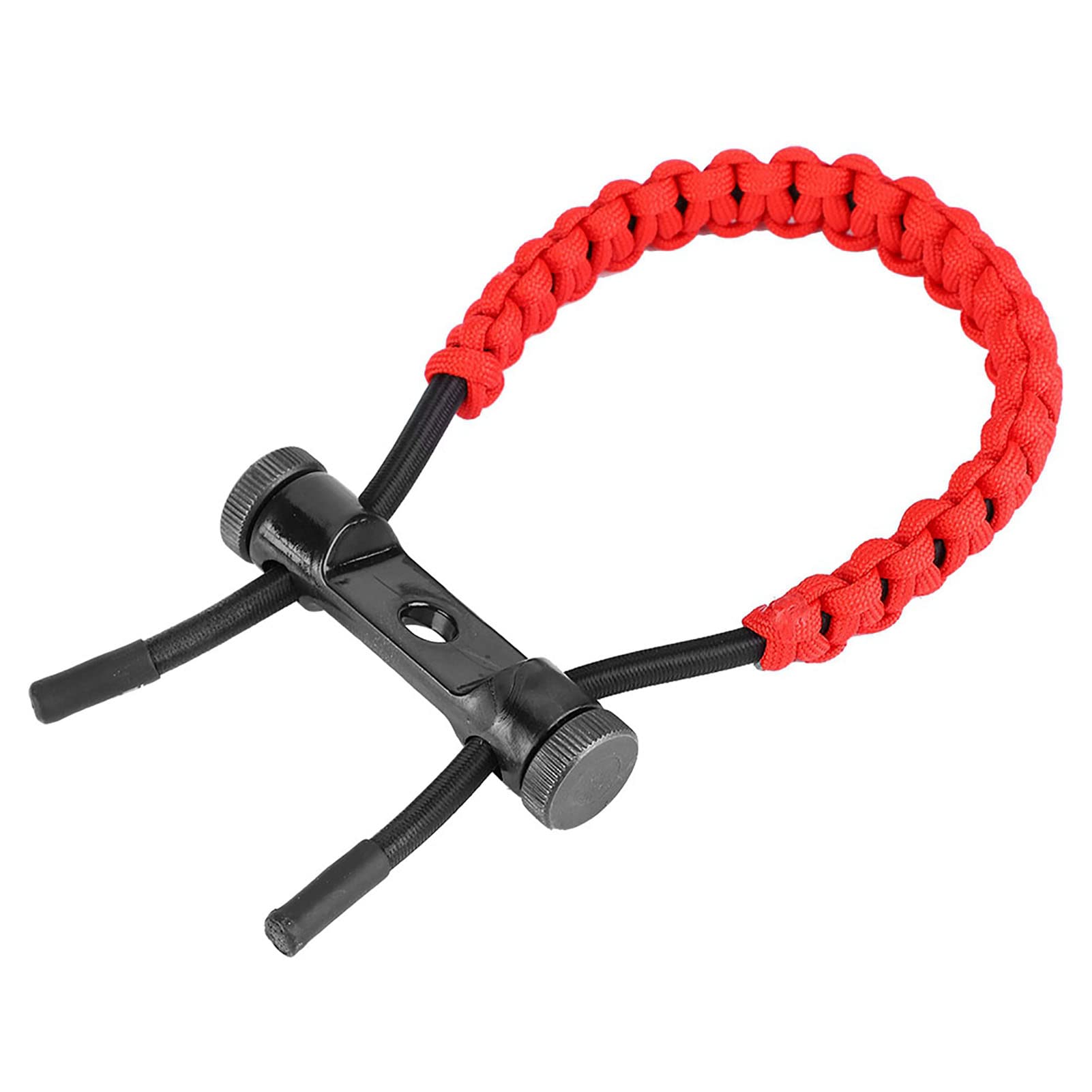 Headerbs Wrist Sling, Wrist Sling Bow, Archery Equipment Adjustable Compound Wrist Rope Polyester Strap Cord (Red)