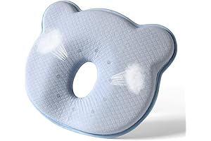 BIKBOK Baby Flat Head Prevention Sleep Support Pillow