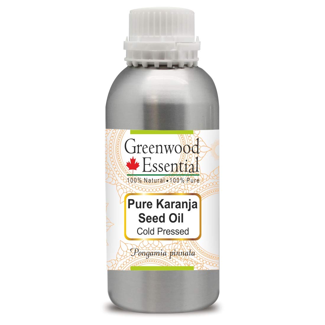 Greenwood Essential Pure Karanja Seed Oil, Pongamia Pinnata, 300 ml