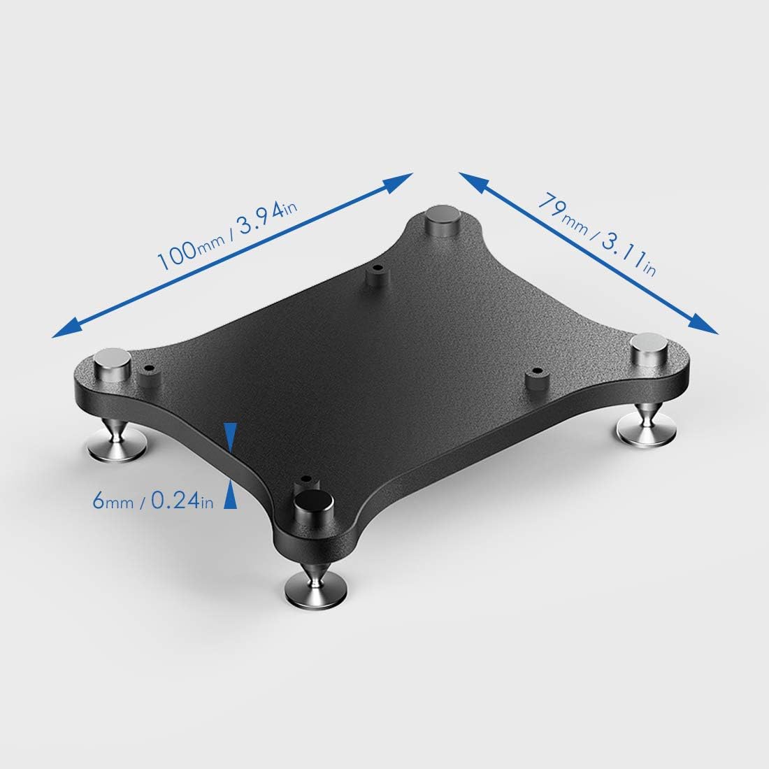 Bіg Sаlе anidees Aluminum 3 Layers Open Frame Universal case for Raspberry Pi 4 Model B Tinker/Google Coral Dev Board / Black(AI-OP-FR3) 🔥 anidees Aluminum 3 Layers Open Frame Universal case for Raspberry Pi 4 Model B Tinker/Google Coral Dev Board / Black(AI-OP-FR3)
