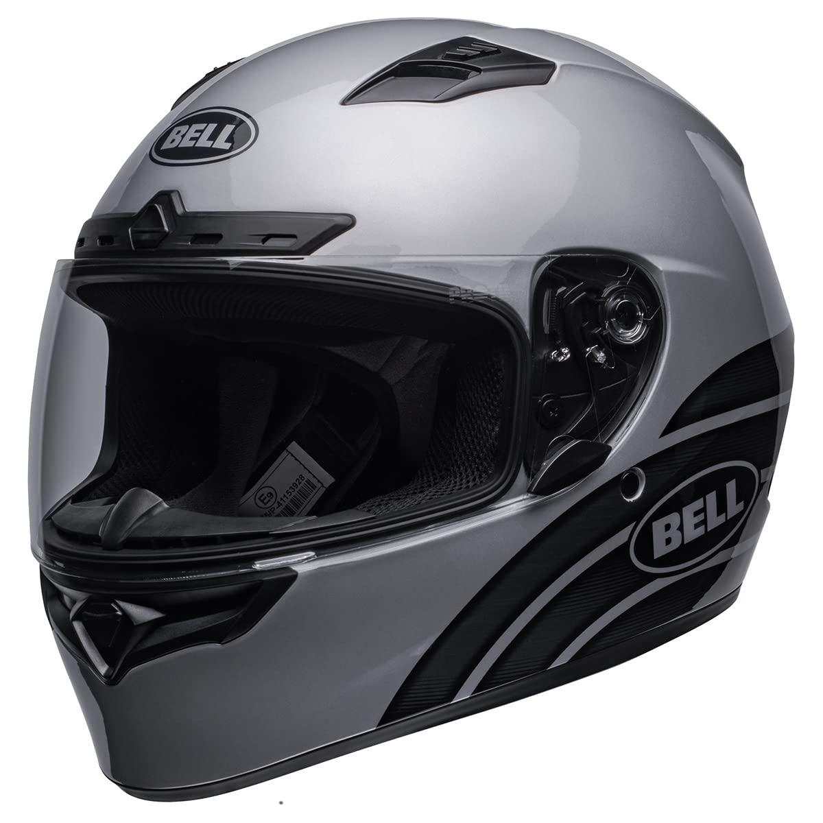 Bell Powersports Qualifier DLX MIPS Ace-4 Gloss Gray/Charcoal Small : Automotive