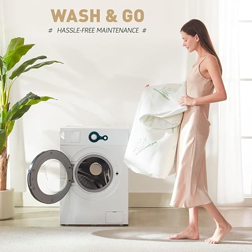 Miniatura 6 de Protector de colchón refrescante tamaño individual, funda de colchón de fibra de rayón 100% impermeable y silenciosa (39 x 75 pulgadas), tamaño de