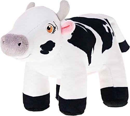 LA GRANJA DE Zenon Vaca Lola 5 pulgadas Peluche suave y abrazable El Reino Infantil