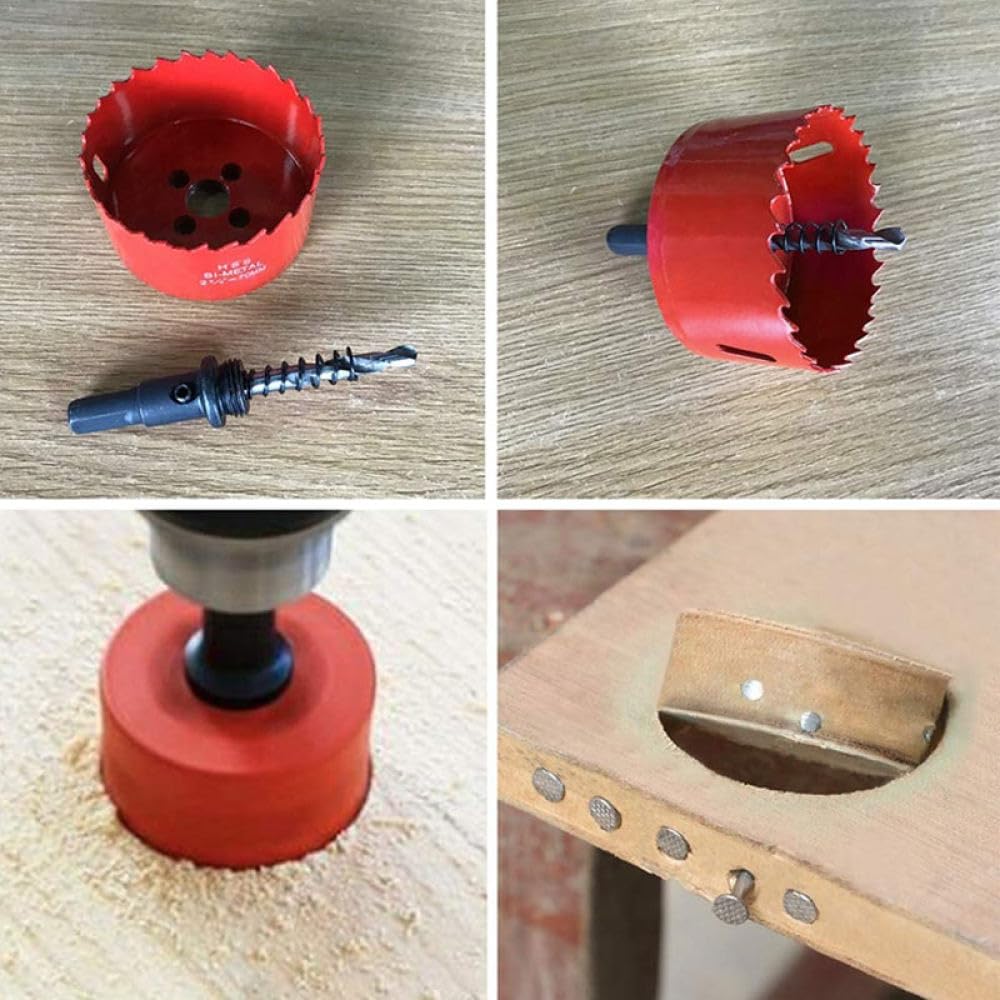 Otwornice 1PC 20mm-200mm wiertło bimetaliczne Cutter narzędzia stolarskie cięcie metalu z tworzywa sztucznego żelazne narzędzia ręczne, 90mm