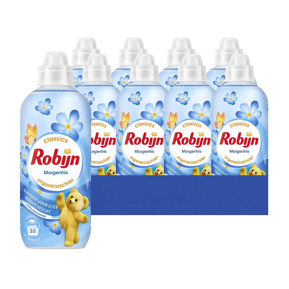 Ruby Classics Morgenfresh płyn do płukania, pielęgnuje ubrania i chroni przed zużyciem - 8 x 39 prań - opakowanie ekonomiczne