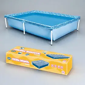 Piscina Infantil 1000 Litros Estruturada Desmontavel Mor