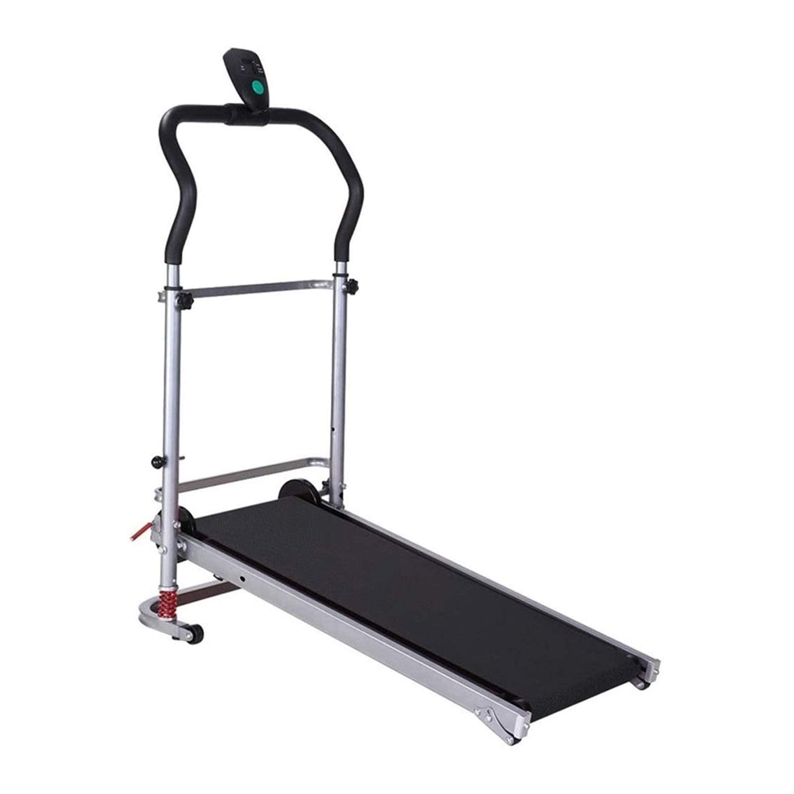 Compact Folding Treadmill for Home, Electric Walking Running Machine, Low Noise Running Fitness with Display