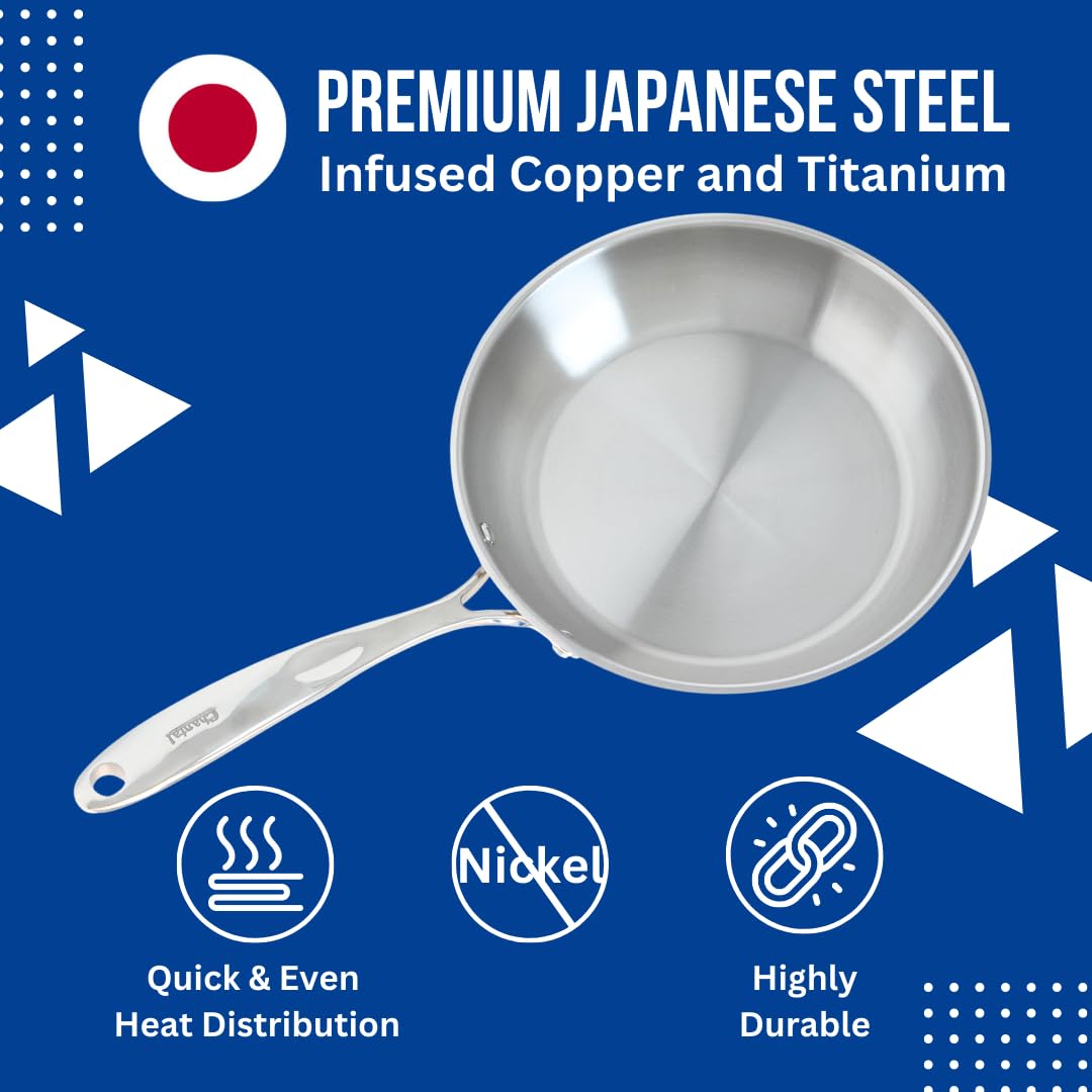 Chantal Amazon.com: 鍋　30cm chantal Induction 公分 英吋(約30.8 鋼製煎鍋,10 21 調理器具