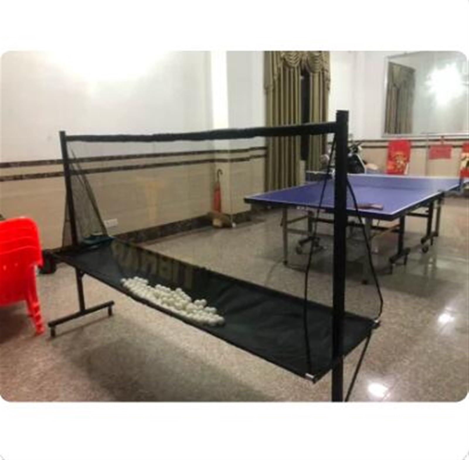 Accessoire Robot Lanceur Balles Filet Ramassage Balles Ping-pong - Filet D'entraînement Pour Table Tennis - Installation Facile & Transport Accessoire Entraînement Ping-pong Accessoire Robot Lanceur Balles Filet Ramassage Balles Ping-pong - Filet D'entraînement Pour Table Tennis - Installation Facile & Transport Accessoire Entraînement Ping-pong
