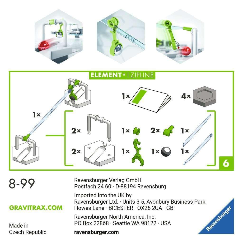 Ravensburger Gravitrax Starter Kit '23, Gioco Innovativo Ed Educativo Stem, 8+ Anni & Gravitrax, Multicolore, Media, 27472