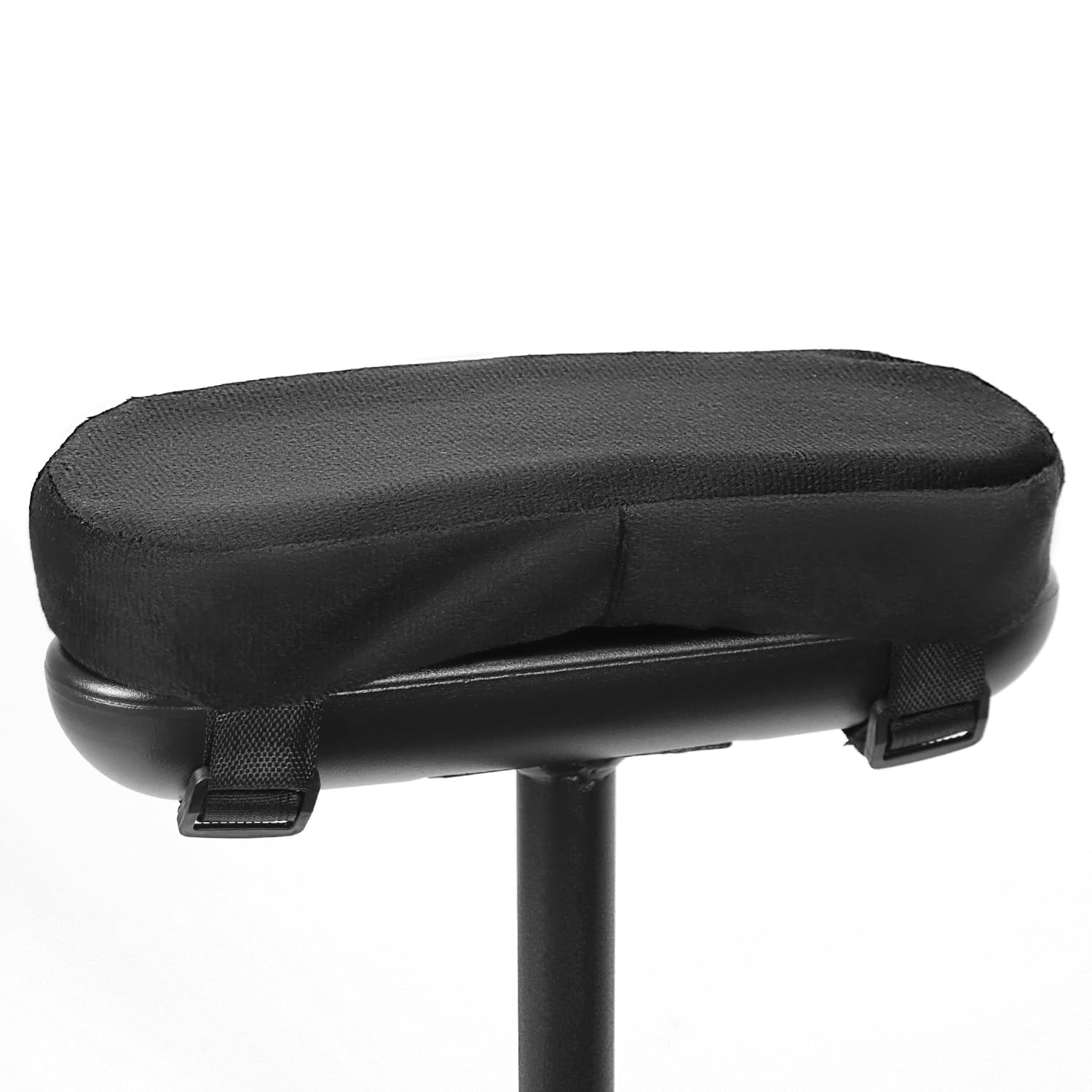 QWORK® 2 ergonomiczne poduszki na podłokietniki z pianki – antypoślizgowa konstrukcja, zdejmowane pokrowce można prać i nadają się do krzeseł biurowych i krzeseł gamingowych