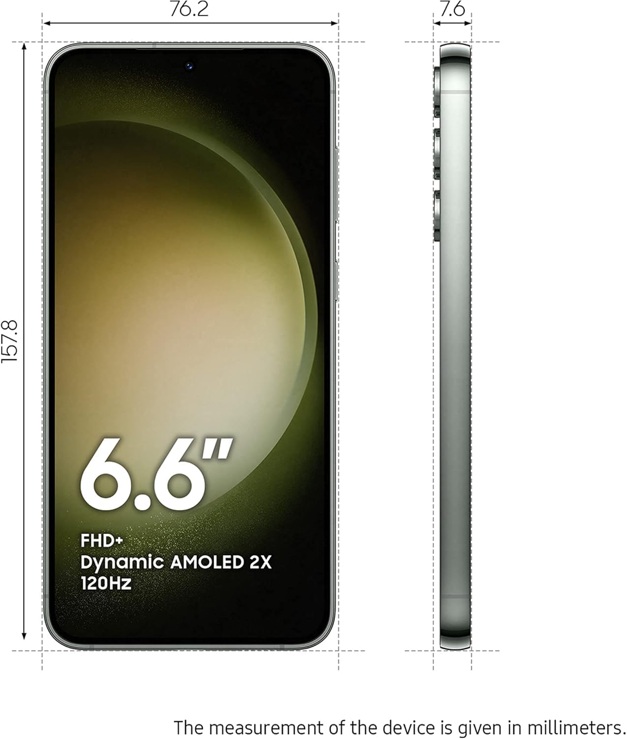 Amazon.com: Samsung Galaxy S23+ Plus 5G, US Version, 512GB, Green