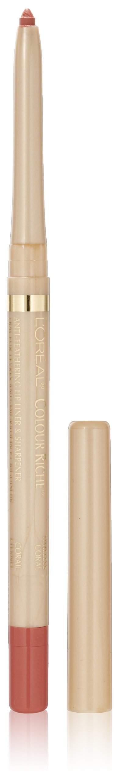 L'Oréal Paris Colour Riche Lip Liner, Timeless Coral, 0.007 oz.