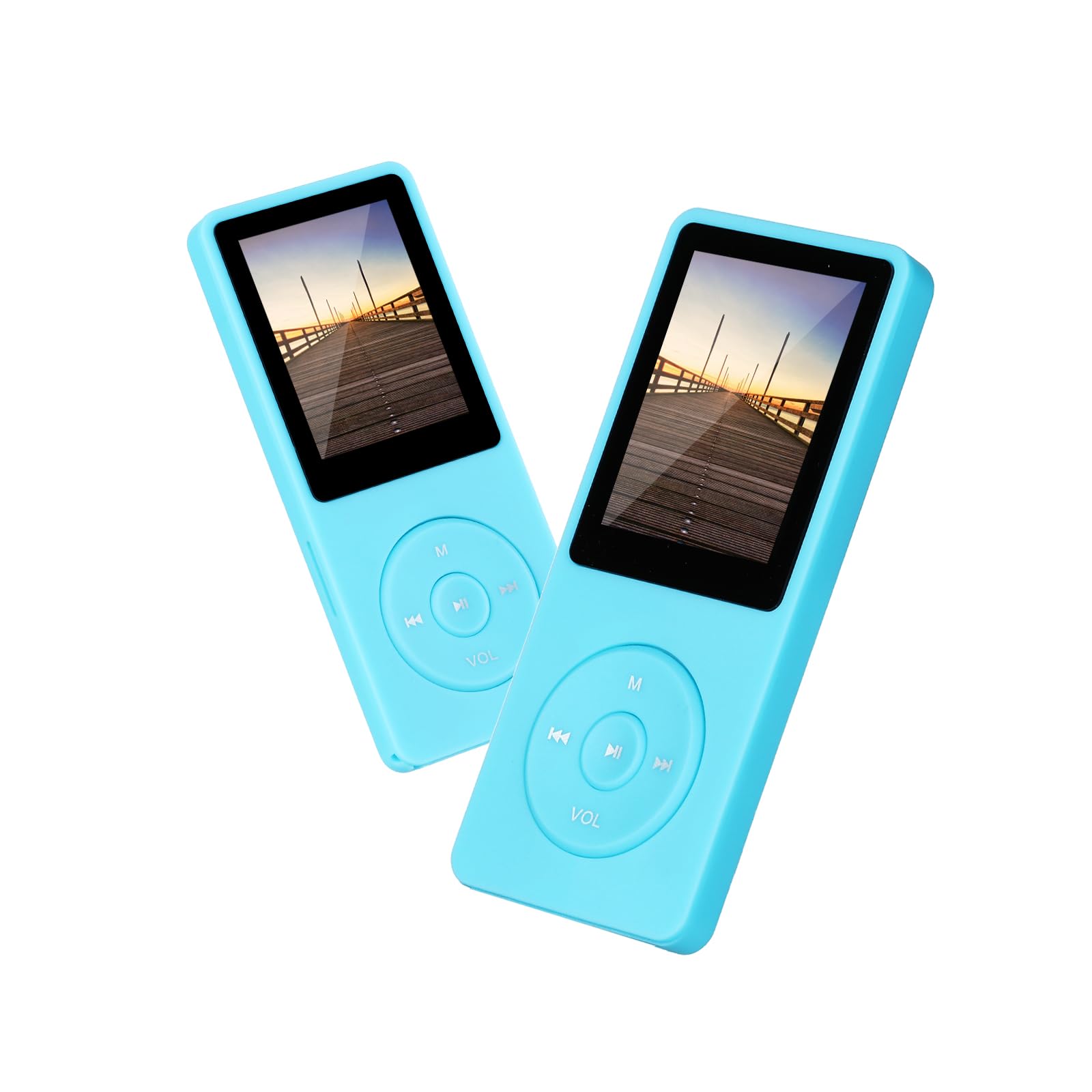 MP3 Player is a Portable Music Player with a 32GB Micro sd Card,1.8-inch Screen,with Speaker,FM Radio,Record,e-Book,Picture,Video,Suitable for Work