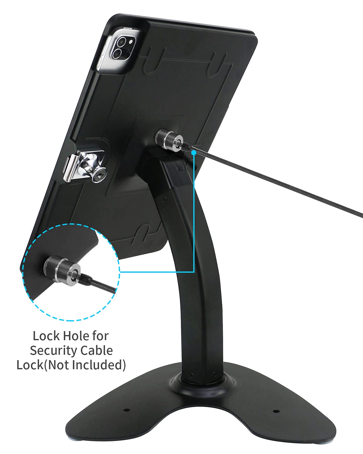 CarrieCathy Desktop Wall Mount AntiTheft Security Kiosk POS Stand