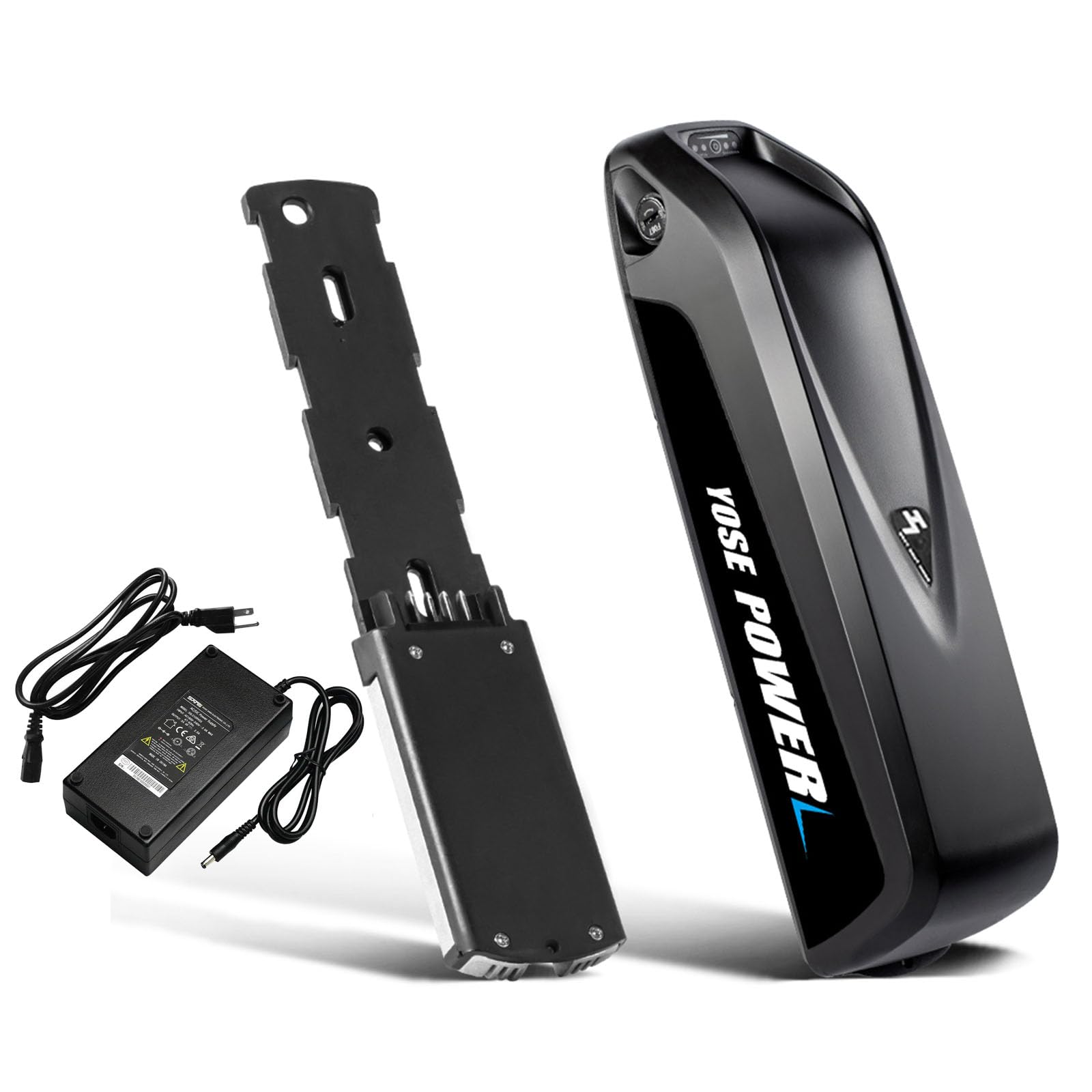 Batterie Vélo électrique Yose Power 36V 10,4Ah - Pack Lithium-ion, Chargeur Inclus, Garantie 18 Mois