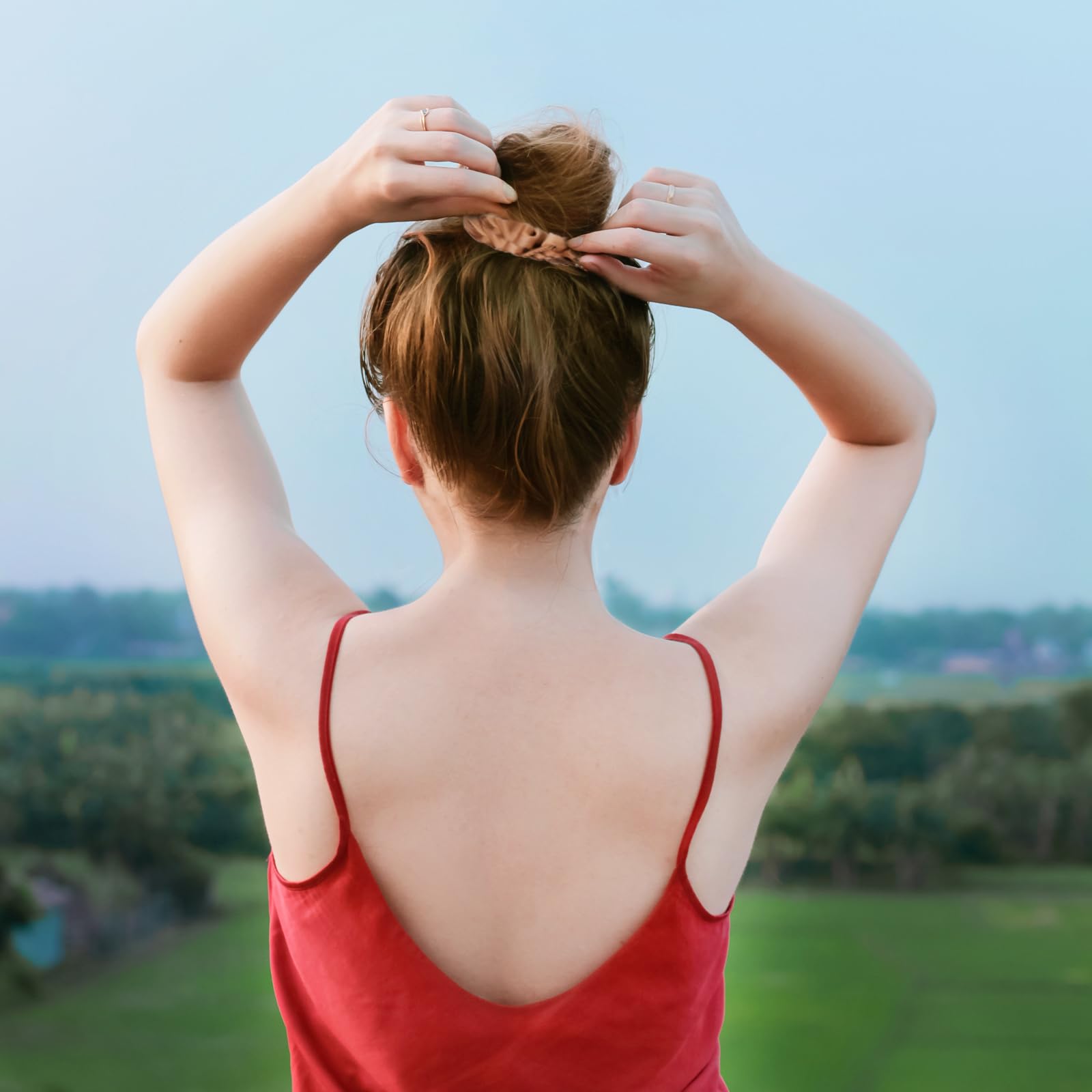 Lolalet Scrunchies for Women, Satin Hair Softer Than Silk Ties Sleep, Big Scrunchy Ponytail Holder with Elastic Bands Girls Thick Thin Curly -6 Pack, Style A: 11- Multicolor K 1 Count (Pack of 8)