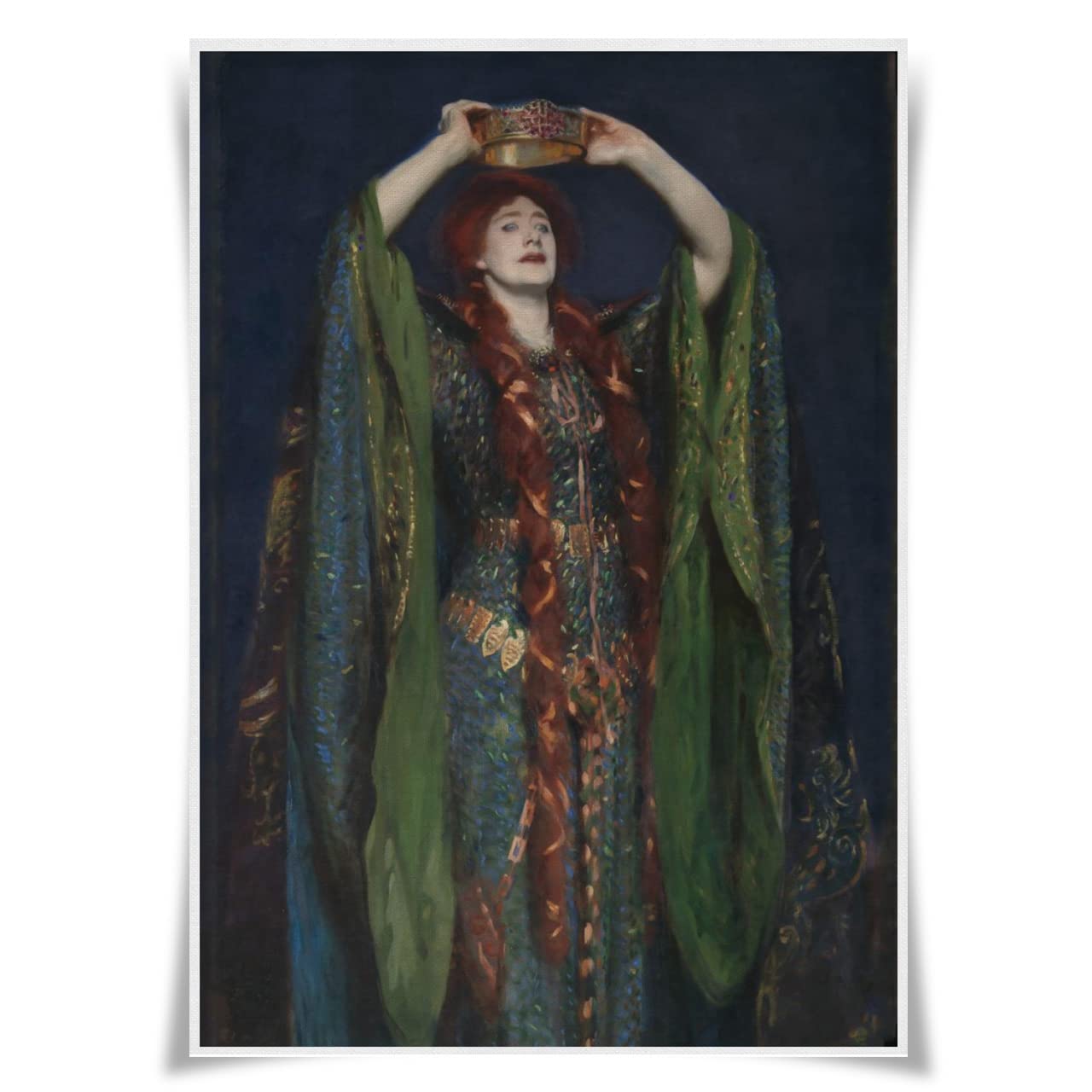 Nice Captain Lady Macbeth Portrait Posrers Of Shakespeare`S Characters Prints A3 Size Wall Art Home Decor (Lady Macbeth)