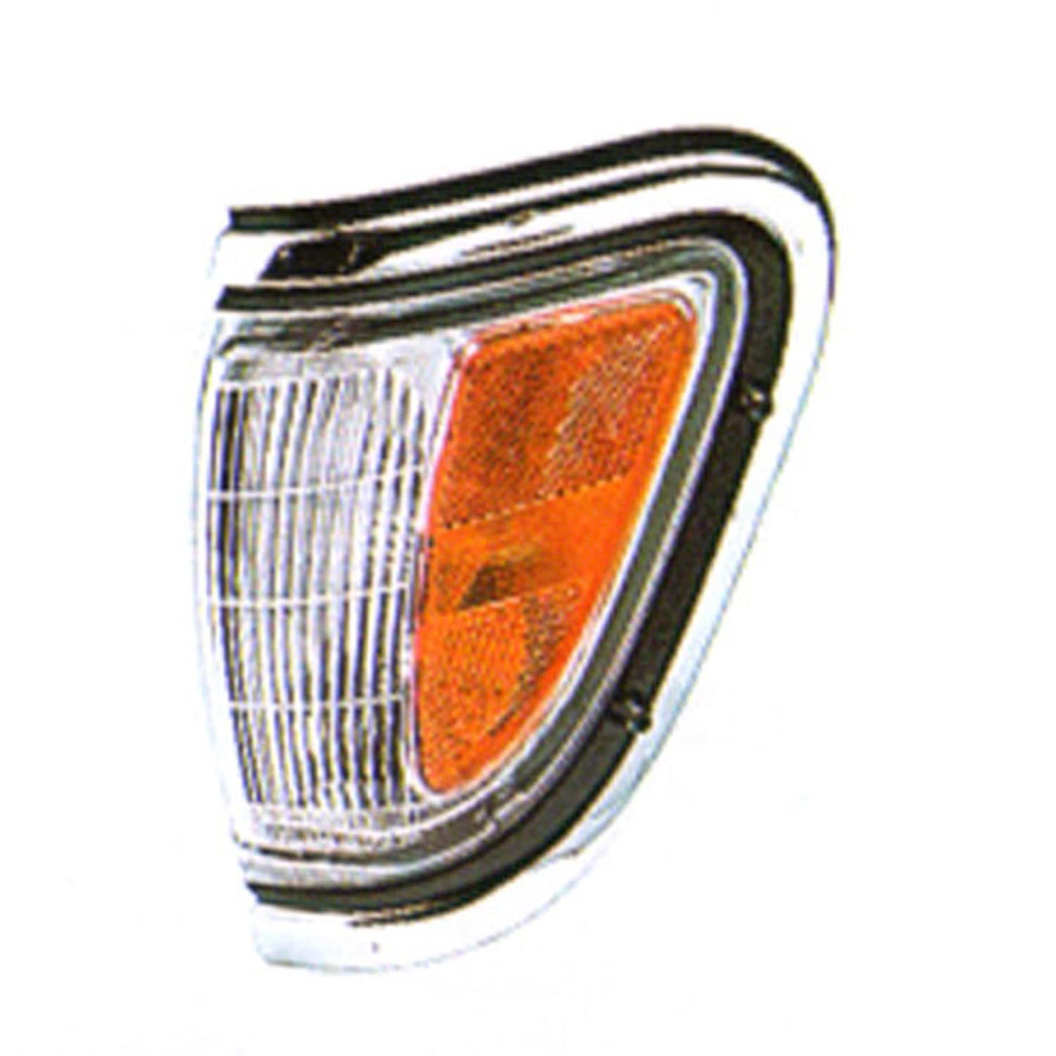 Upgrade Your Auto Replacement Chrome Driver Side Front Parking Marker Light Assembly