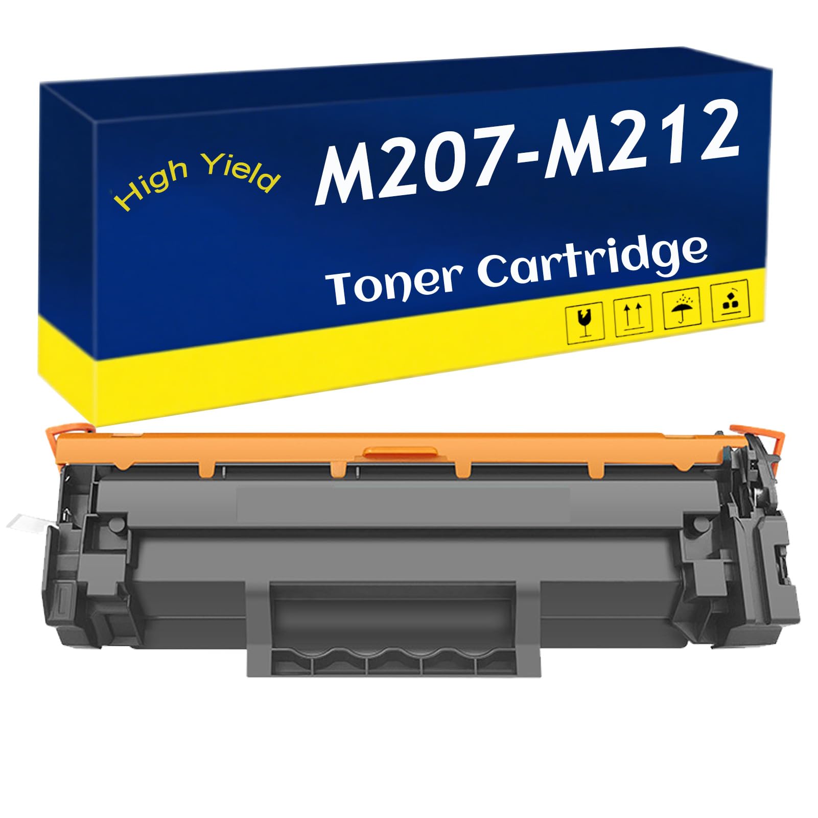 Cartouche De Toner Noir M207-M212 Compatible Pour Imprimantes HP LaserJet M207-M212 - 1-Pack