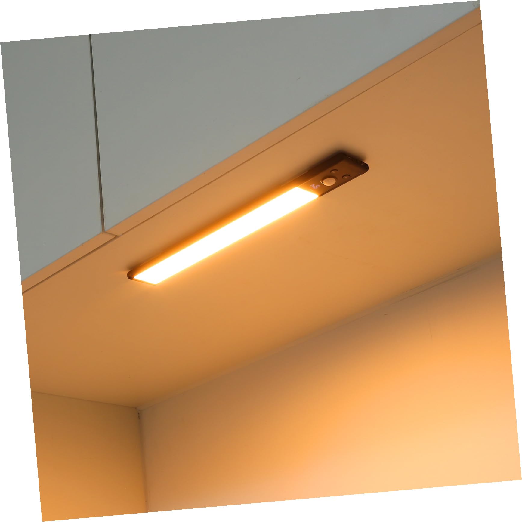 Artibetter 4piezas Luces Led Sensor De Movimiento Para Armarios Cocina Luces Bajo Encimera Alta Intensidad Para Estanterías Pasillos Escaleras