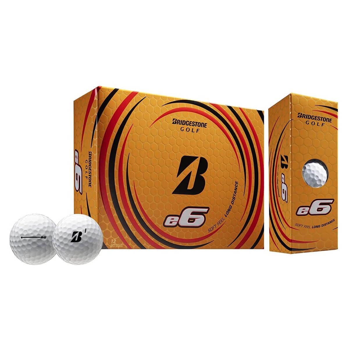 Bridgestone Golf e6 White, 12 pack