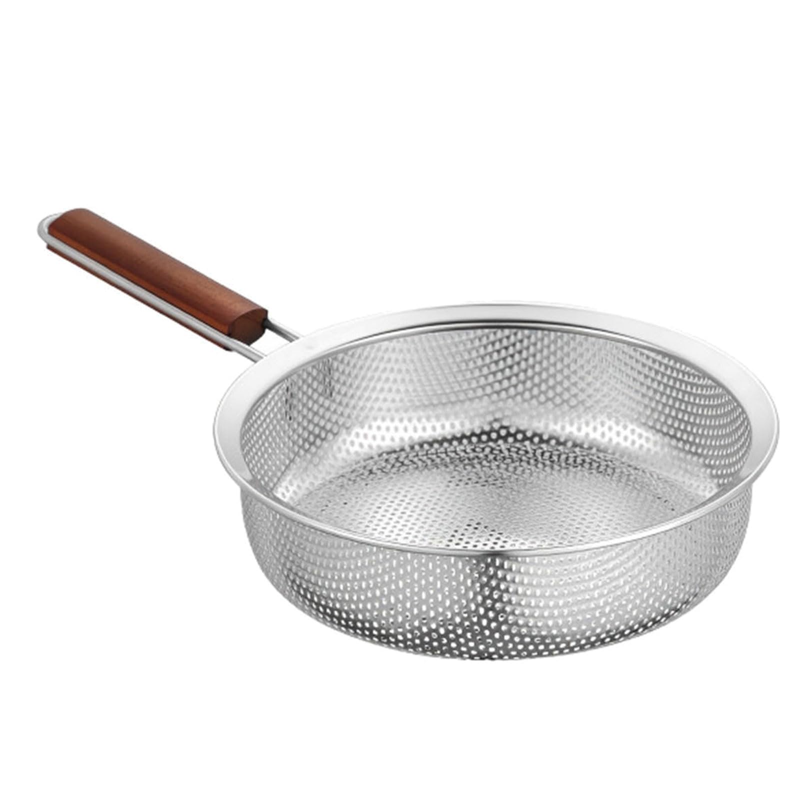 alloneslife Lasting Kitchen Drain Basket Featuring Finish and Firm Construction for Daily Use Commercial Grade Colander