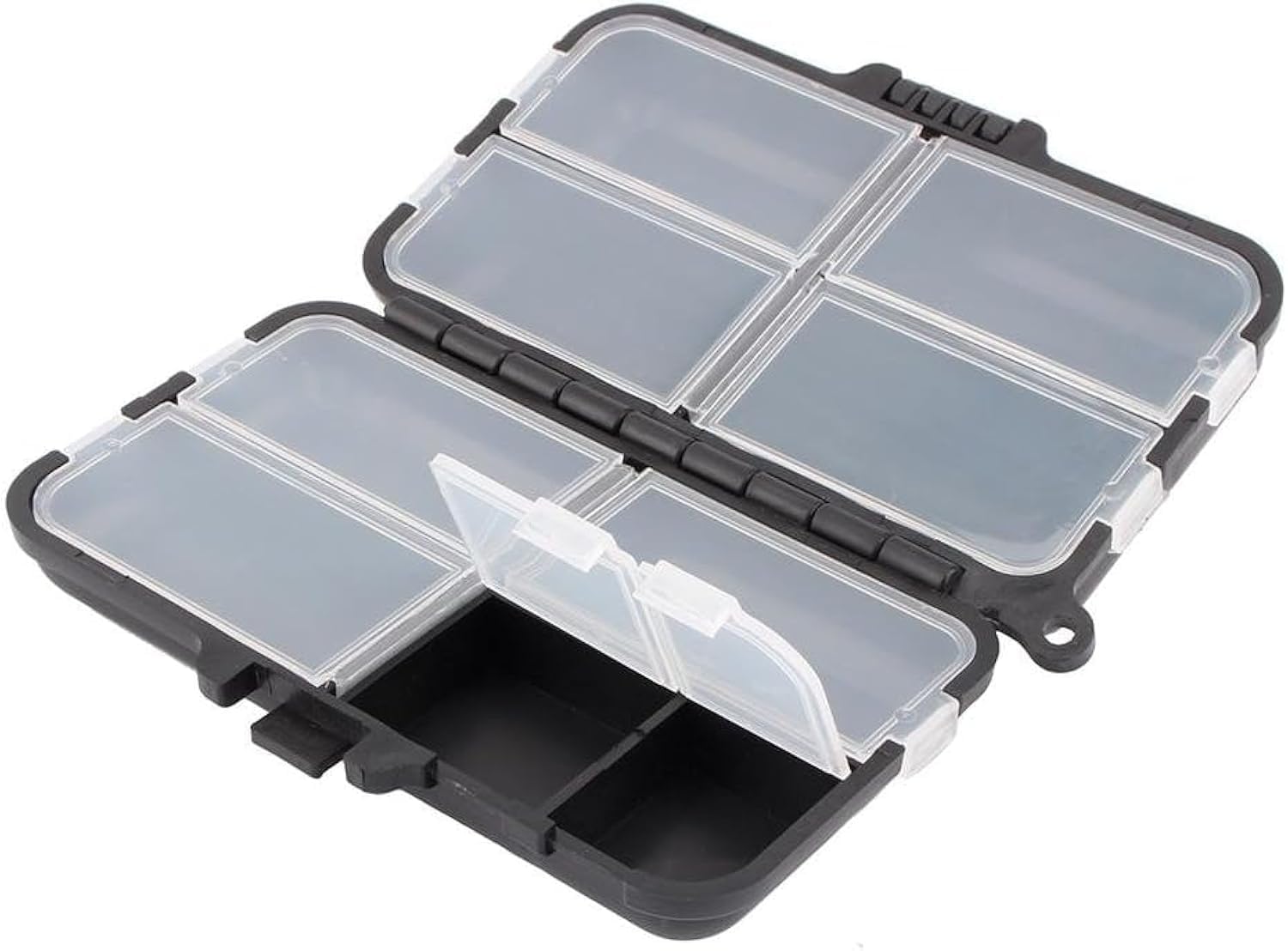 BLKMTN Small Hard Fishing Tackle Box Portable Case Hooks Lure Baits Storage Box Containers Mini Waterproof Fishing Storage Containers Fishing Accessories