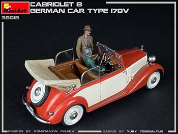Amazon | ミニアート 1/35 ドイツ車タイプ 170V カブリオレB