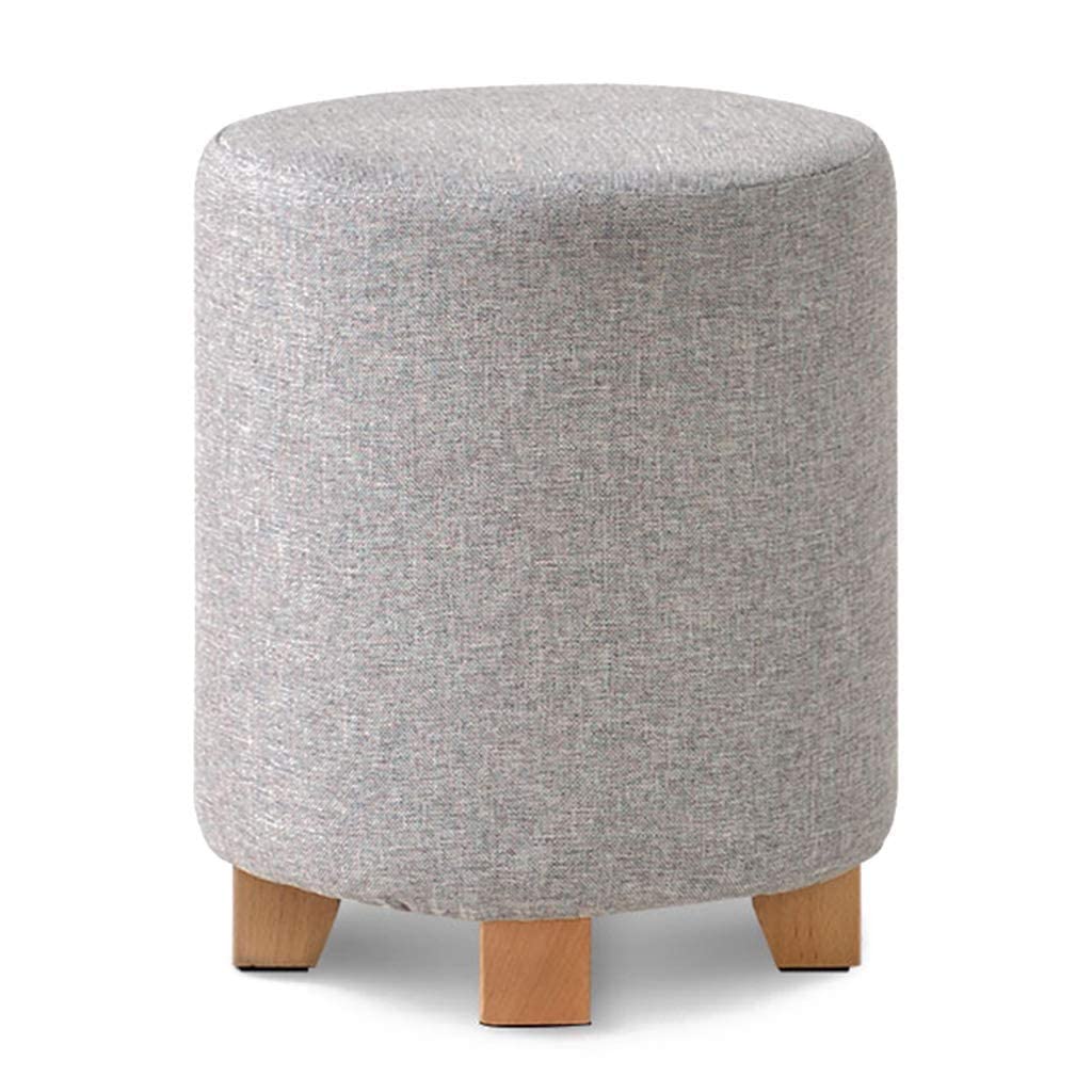Tabouret de maquillage confortable et léger à housse amovible lavable
