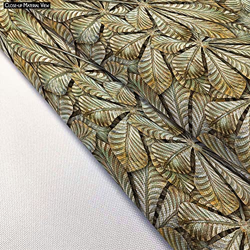 Image of ArtzFolio Chestnut Leafs | Reusable Sack Bag | Bag for Gym, Storage, Vegetable & Travel