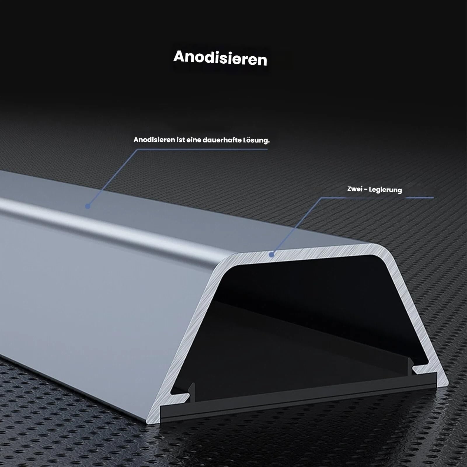 Selbstklebender Aluminium Kabelkanal 100 cm*3 Stück Breite 15/20/30 Mm – Kabelmanagement Kabelabdeckung Für Elektrische Leitungen, Boden- Und Wandmontage(Rose Gold,20mm)