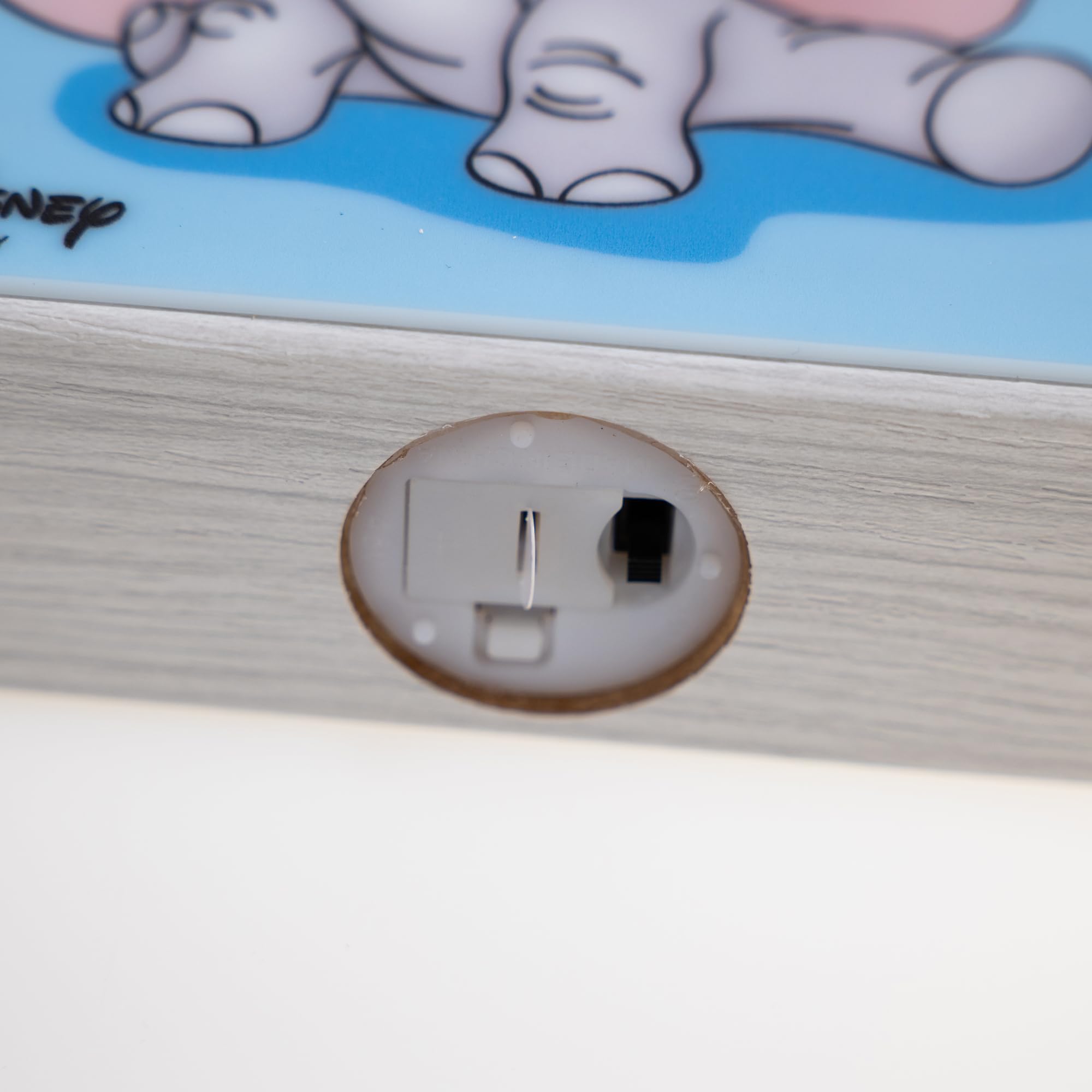 VALENTI & CO. Disney Baby – Dumbo – lampka nocna dla dzieci z lampką LED do pokoju dziecięcego