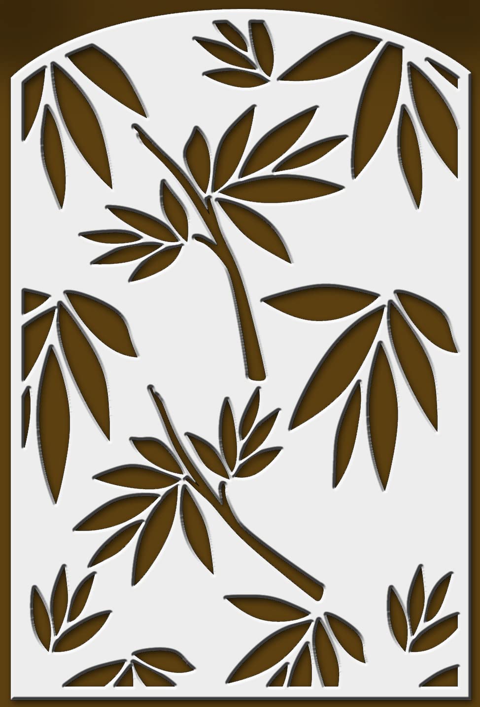 Celosía Jardín Decorativa PVC 100 x 150 cm | Celosía Jardín | Valla Jardín Exterior | Separador Ambientes PVC | Valla Terraza Jardín | Celosía PVC