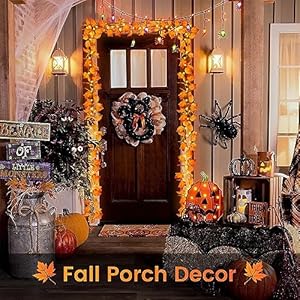 Hopolon 2Pack Fall Decorations for Home,Thanksgiving Lighted Fall Garland,Total 20Ft 40LED Maple Leaves String Lights,Battery Operated Fall Lights for Indoor Halloween Home Autumn Harvest Decor Hopolon 2Pack Fall Decorations for HomeThanksgiving Lighted Fall GarlandTotal 20Ft 40LED Maple Leaves String LightsBattery Operated Fall Lights for Indoor Halloween Home Autumn Harvest Decor