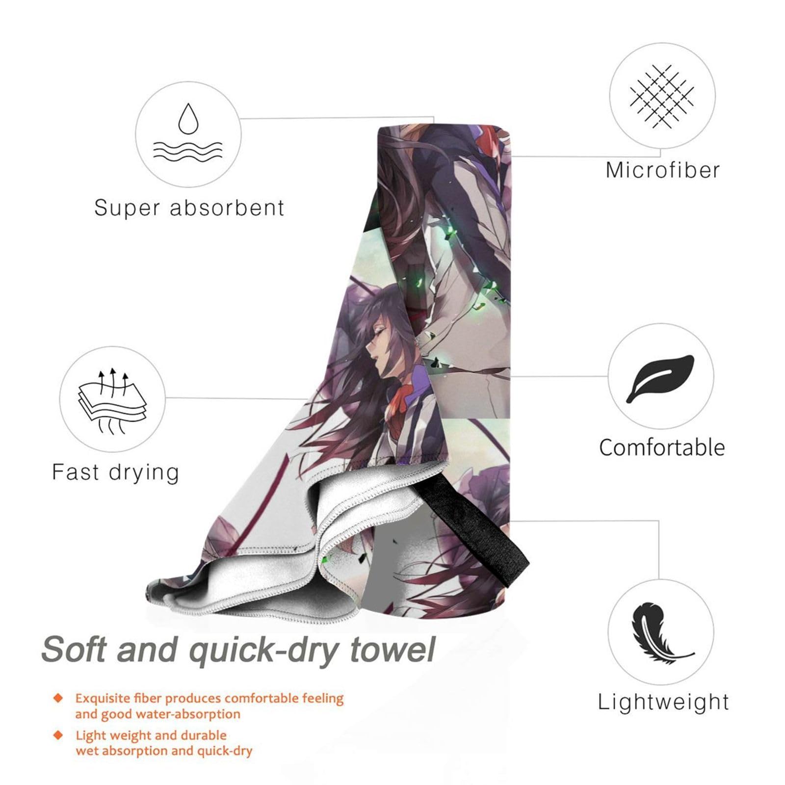 蒼穹のファフナー　タオル Amazon｜写真 吸水速乾 バスタオル 蒼穹のファフナー (2) 洗顔