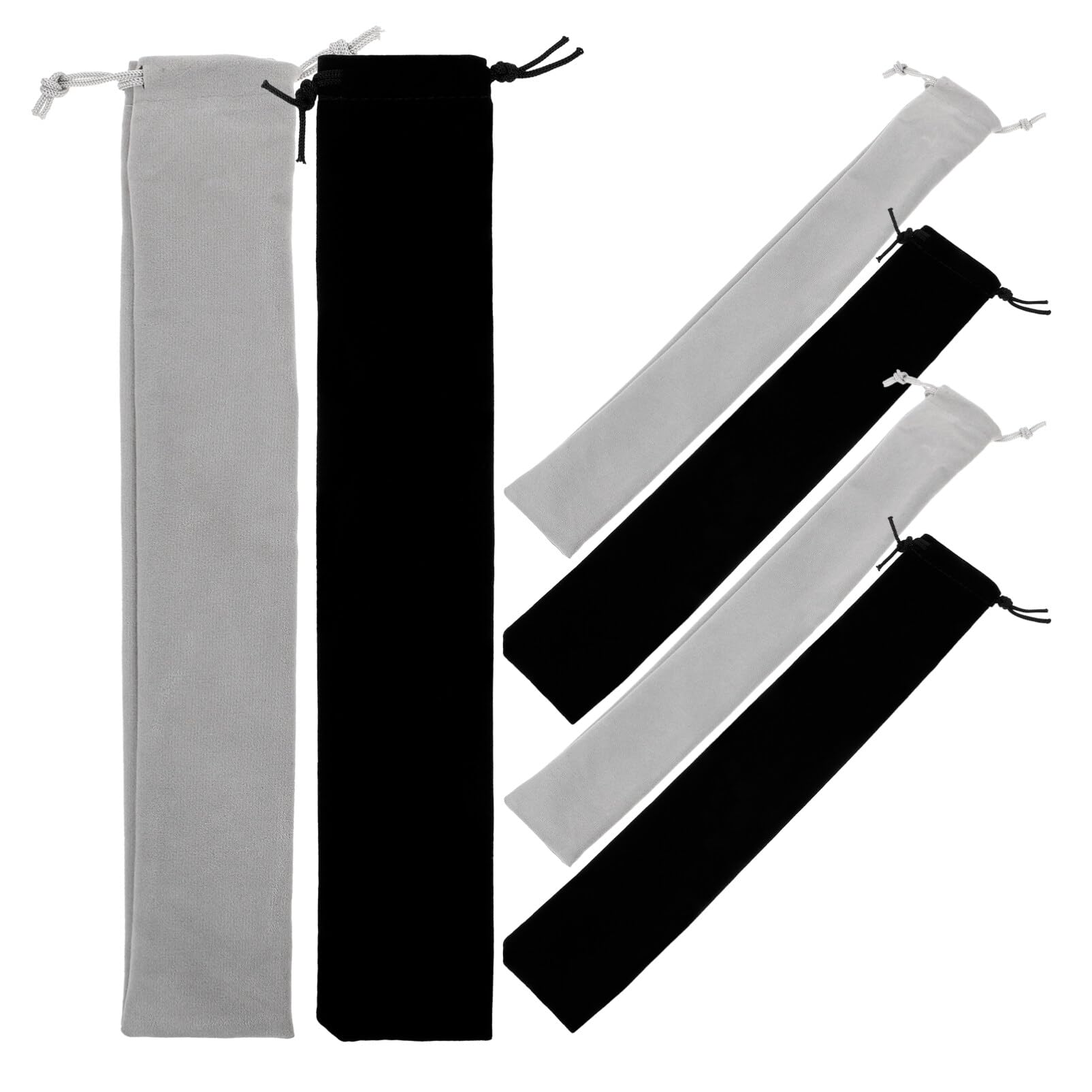 ibasenice Storage Bag Flute Pouch 6pcs Musical Instruments Organizer Set Drawstring