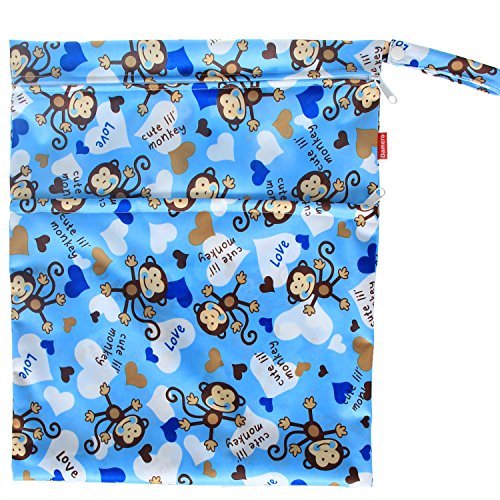 Damero Neonato Cerniera Impermeabile del Panno