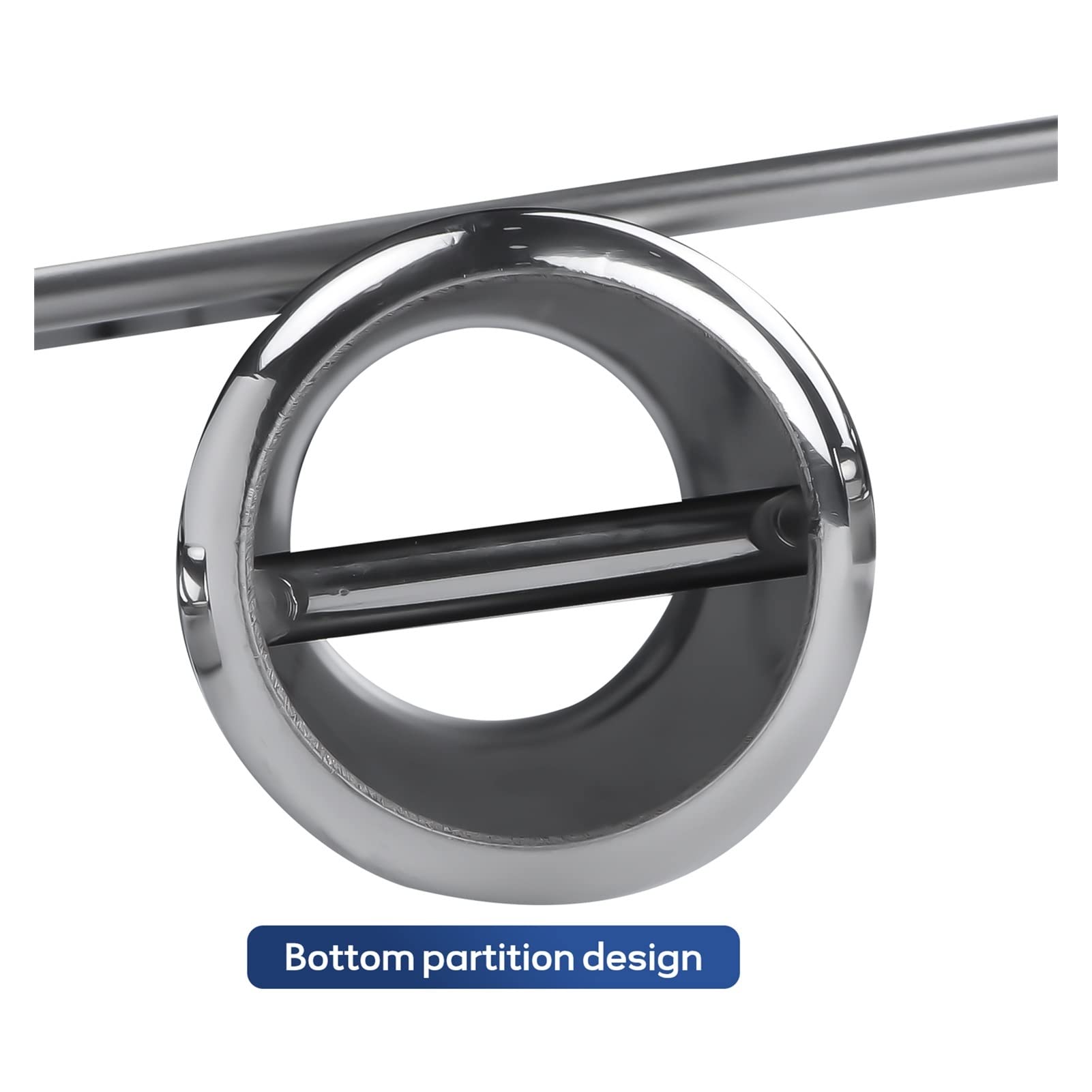 Portacanne da barca Accessori for barche 5 Link Porta da pesca Supporto 5 Tubi Asta Pod Rack in acciaio inox Barca in acciaio inox Yacht marino