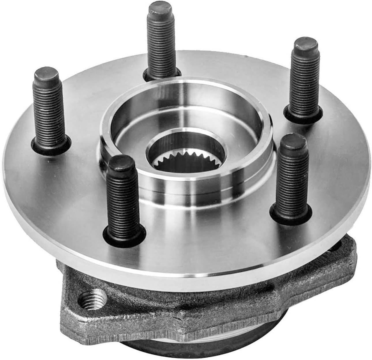 Pair Front Wheel Hub & Bearing Assembly Non-ABS for 2002-2005 Jeep Liberty