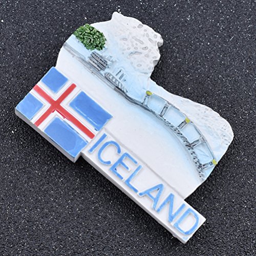 Betterus Unique Iceland Scenery Fridge Magnet Decor Refrigerator Magnets Sticker Home Decoration #TOP2
