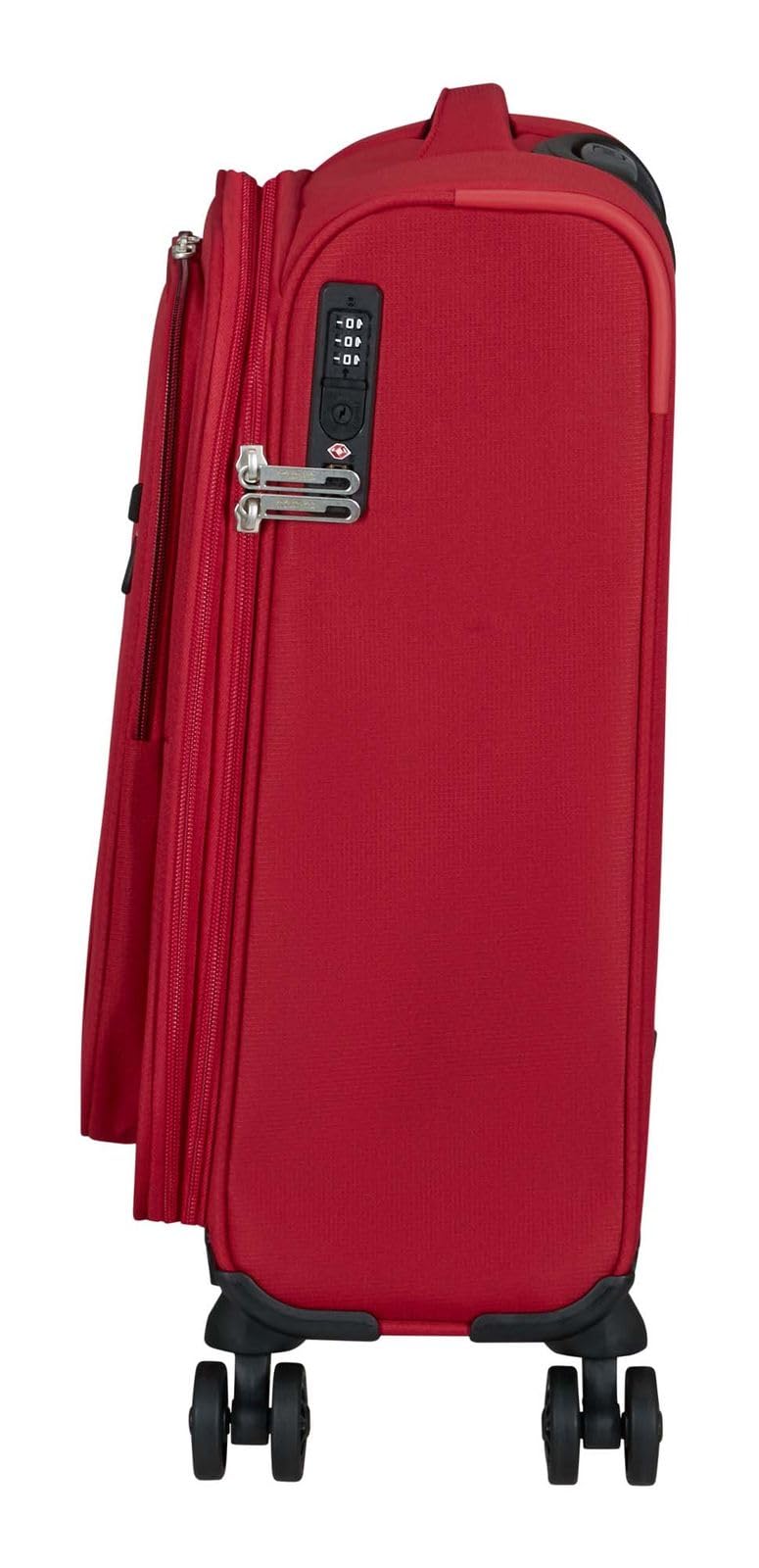 American Tourister Trolley Cloudrider Spinner Exp. TSA Astral Red Rojo 55cm