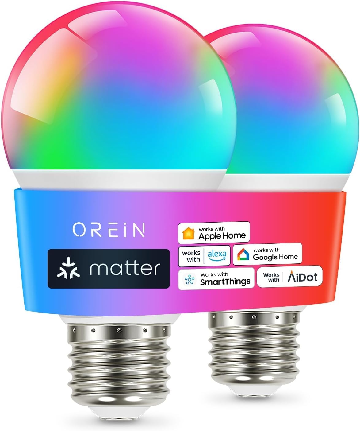 Orein Matter Focos Inteligentes Compatible con Alexa/apple Home/google Home