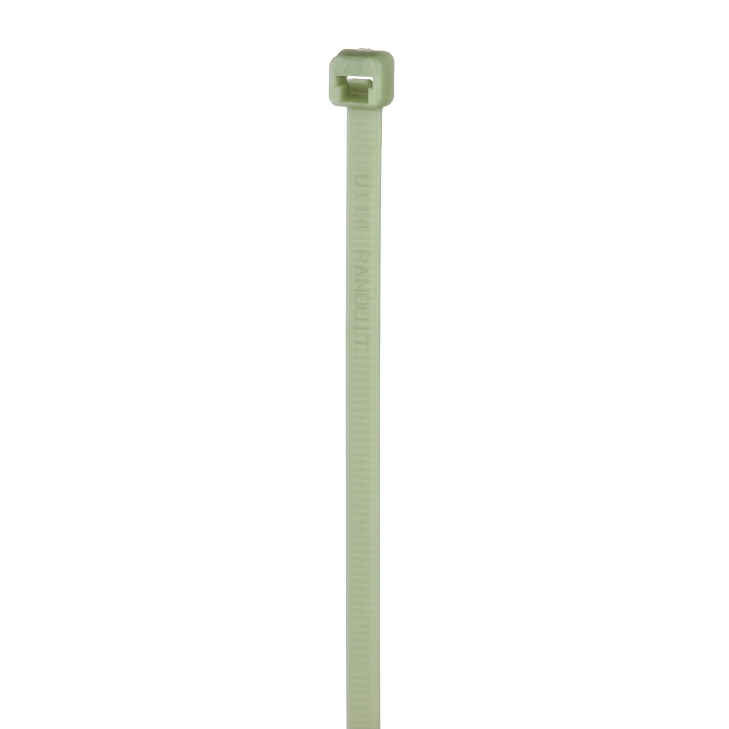 Panduit PLT1M-M109 Cable Tie, Miniature, Polypropylene, 3.9-Inch Length, Green (1,000-Pack)