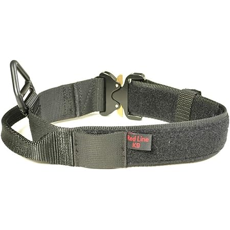 thin red line dog collar