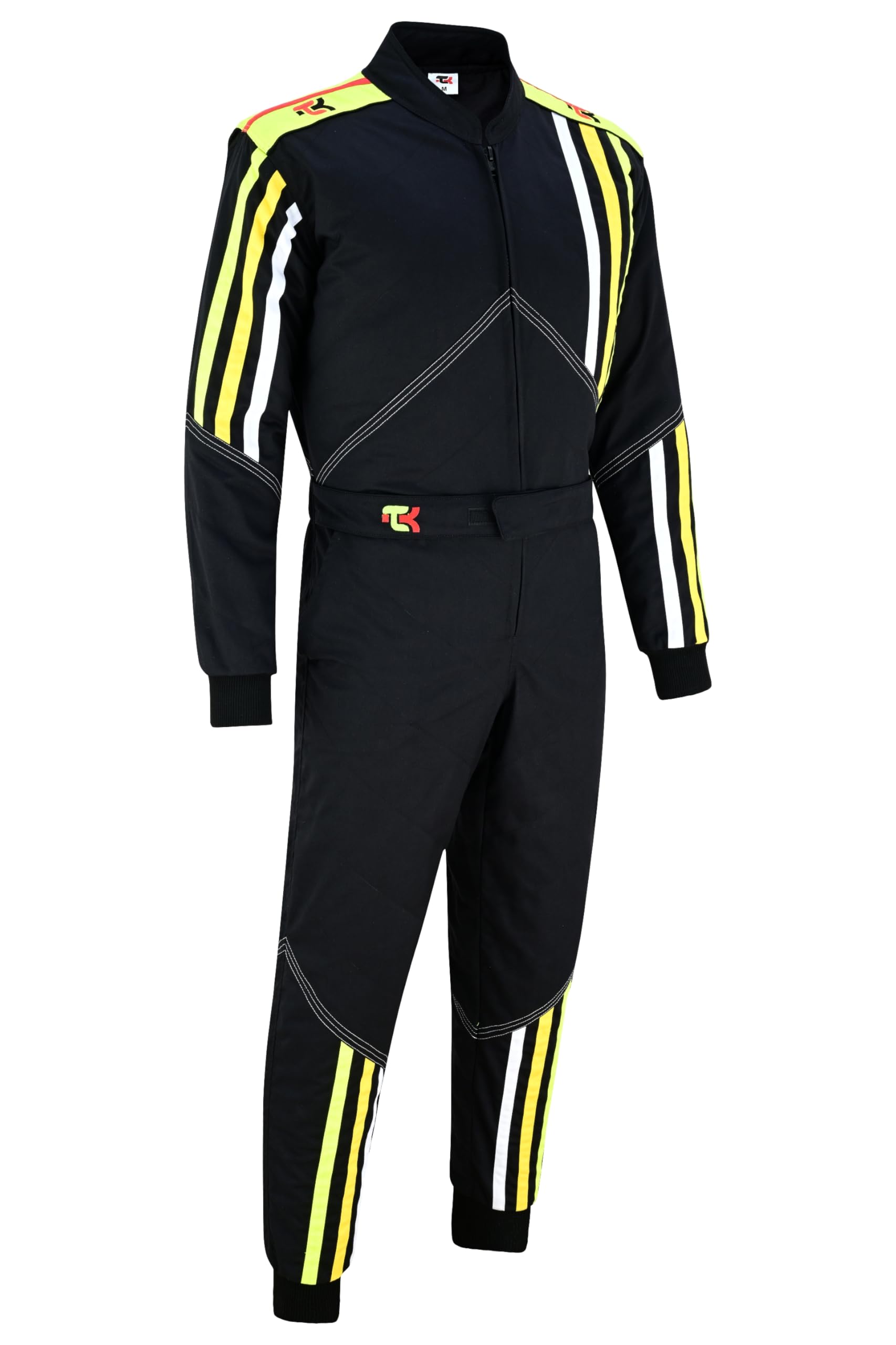 TK Go Kart Racing Suit Race Rally One Piece Poly Cotton Overalls Karting Suit