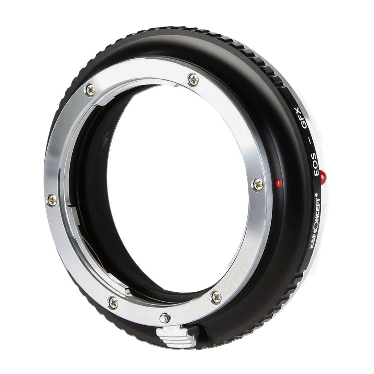 K&F CONCEPT Bague Adaptation Compatible avec Objectif compatibile Con Canon EOS vers Boîtier Appareil Photo Fuji GFX