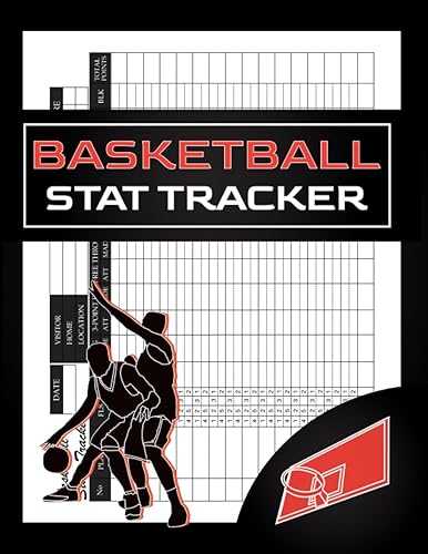 Basketball Stat Tracker Player Log Book: Basketball Game Stats Book for Coaches, Kids, Parents and Players, Basketball Stat Sheet, Basketball Scorebook 120 Pages 8.5 x 11"