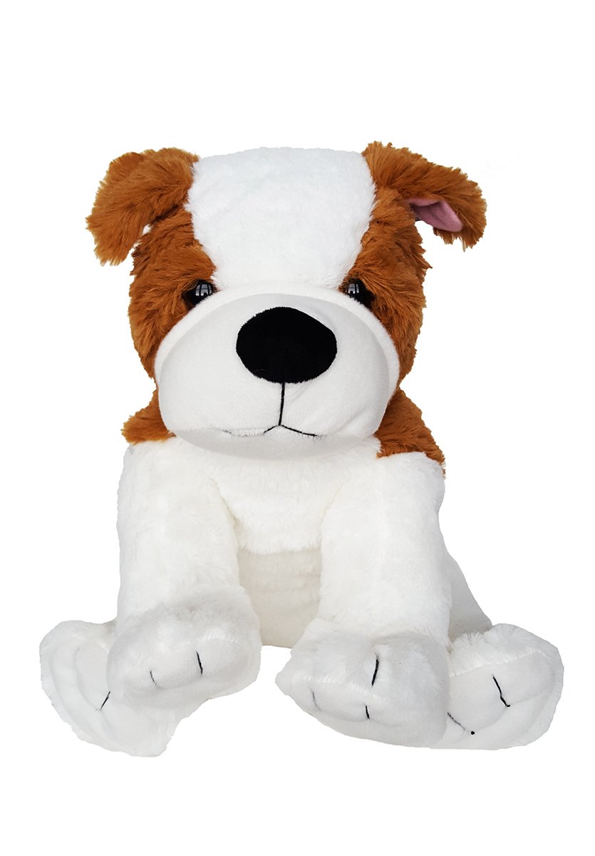 Stuffems Toy Shop Cuddly Soft 8 inch Bull Dog Friend...We Stuff 'em...You Love 'em!