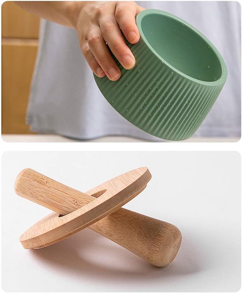 Pestle and Mortar PP Mortar Mortar Pestle Set Manual Masher Household Grinding Mashing Pot Garlic Press Spice Grinder Mortar Pestle